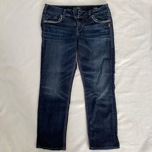 Silver capris